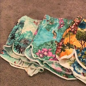 Vintage Hawaiian print Shorts